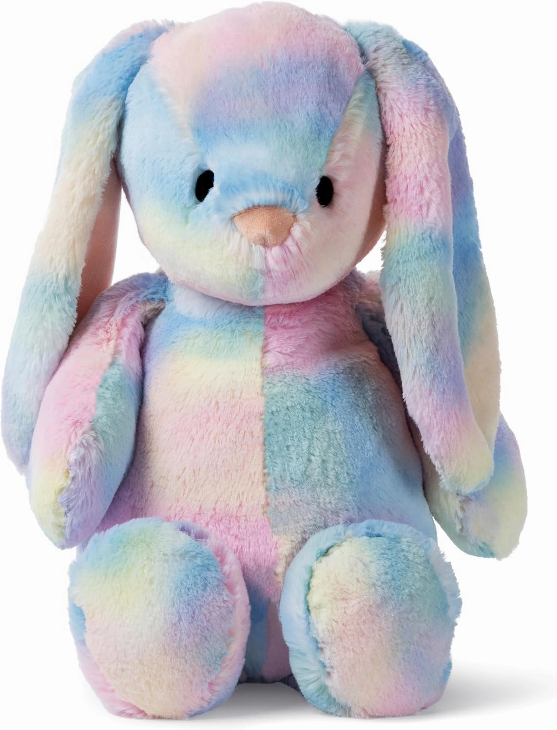 GUND Thistle Rabbit, Easter Bunny Stuffed Animal, Easter Decorations, Plush Toy for Ages 1 and Up, Rainbow, 15"