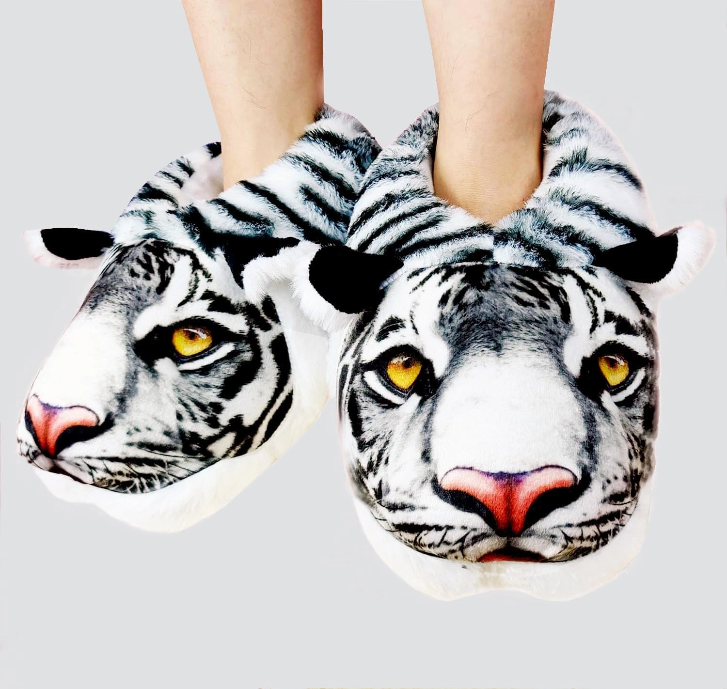 HANDKEI Women's cute shoes, rabbit cotton shoes, animal slippers, plush winter warm house shoes, cotton slippers, 9-13, TX-031306