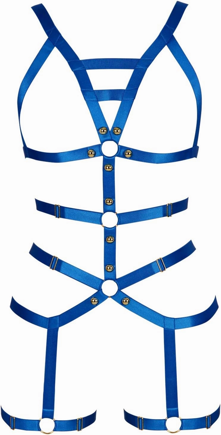 Harness bra Female Body Harness Set Garter Punk Gothic Style Soft And Elastic Size Can Be Adjusted