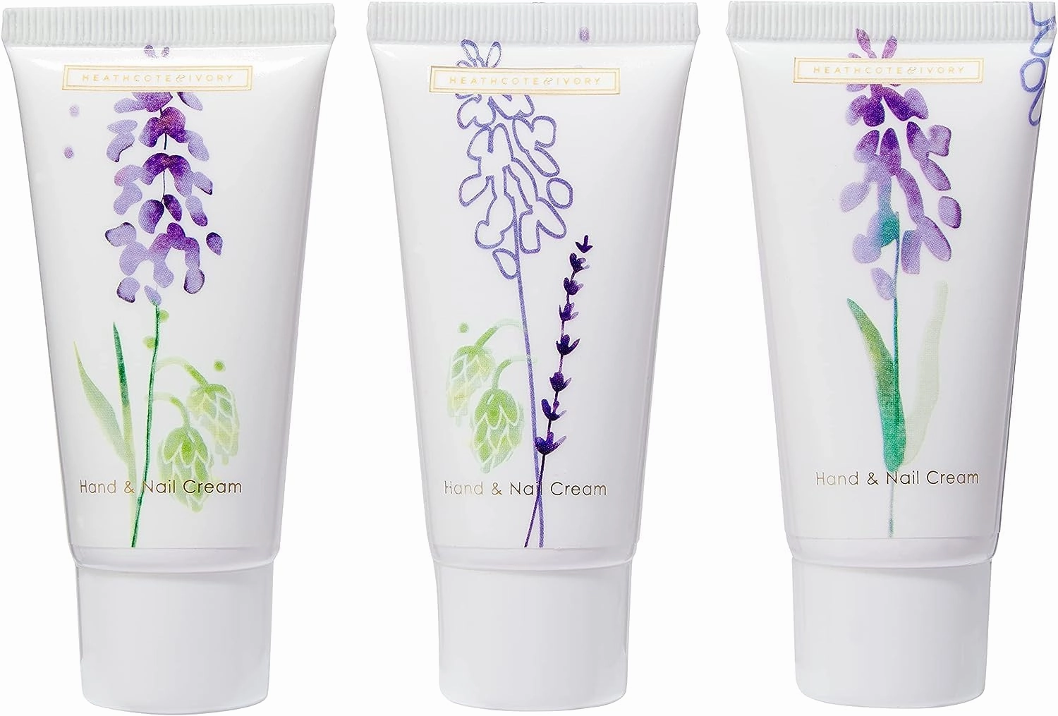 Heathcote & Ivory Lavender Fields Hand Cream Trio 30ml Each