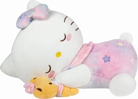 Hello Kitty and Friends, Hello Kitty 18-inch Sleeping Plush with Bestie Accessory - Officially Licensed Sanrio Product from Jazwares - 6 