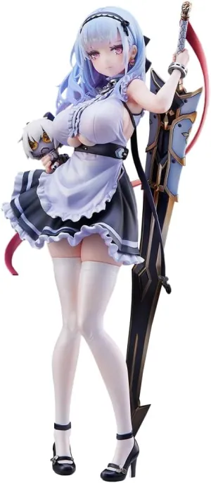 HMS Dido Light Armor Figure Statue, 22cm Standing Pose Girl Figure Anime Action Figure Sculpture, Handmade Collectible Desktop Decoration Gifts for Fans