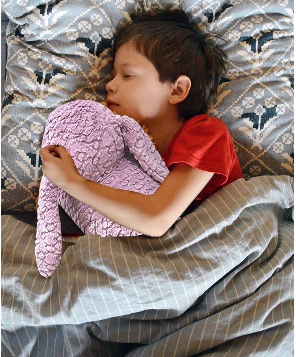 Hofun4U Rabbit Plush Pillow, Rabbit Stuffed Animal, Bunny Plush Long Pillow Christmas Valentine's Gift for Kids Adults (35 inch)