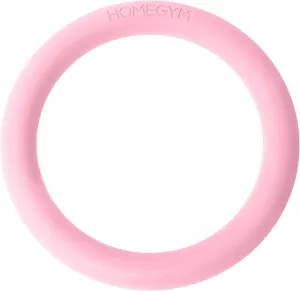 Home Gym Pink 10 lbs Ring Weight, Use like a Kettlebell, for Yoga, HIIT, Pilates, Barre, Strength Training