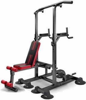 Home Weight Bench Dumbbells Bench Adjustable Squat Rack,Weight Bench Press with Pull-Ups for Multifunction Home Comprehensive Training Device