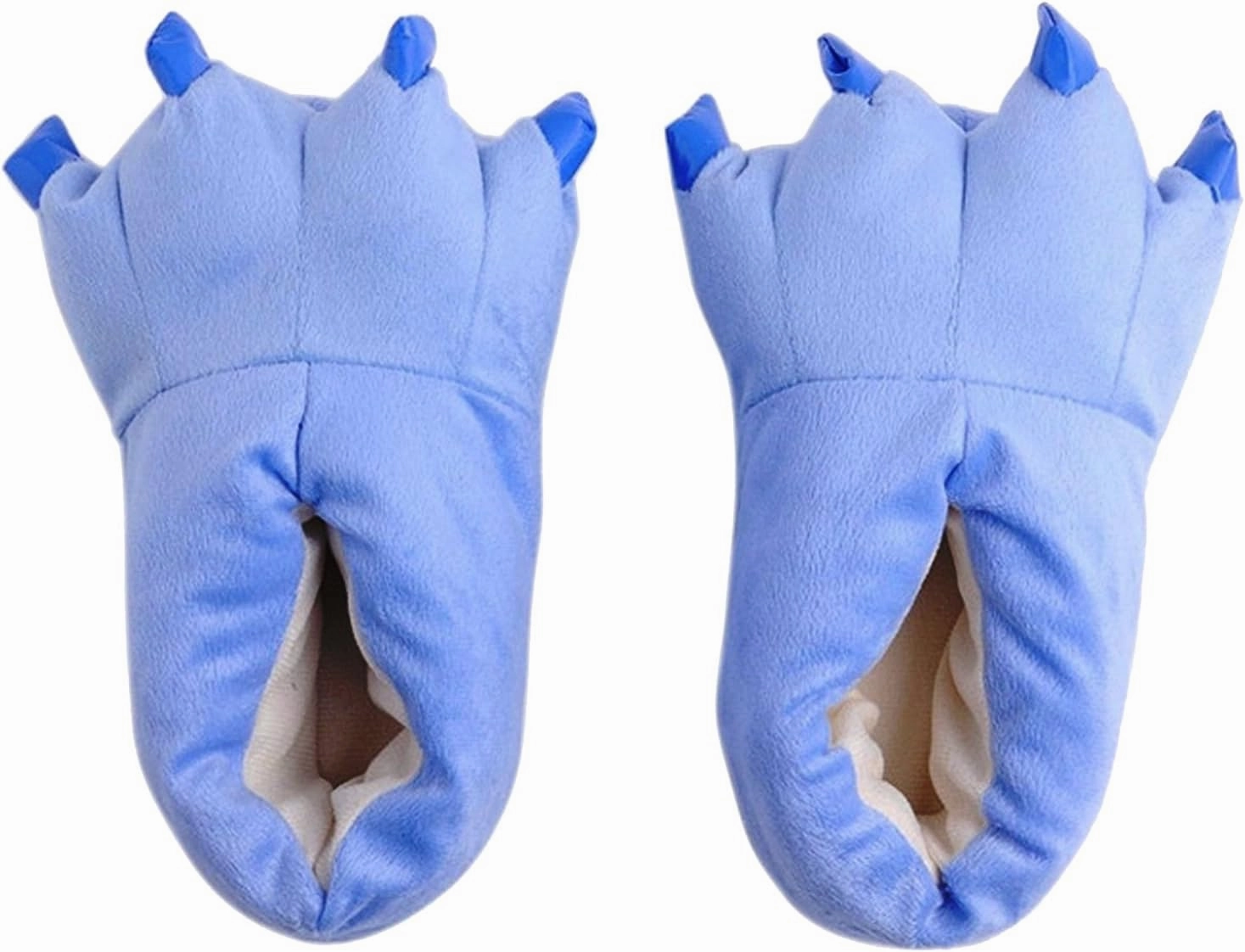 Honeystore Unisex Soft Plush Home Slippers Animal Costume Paw Claw Shoes