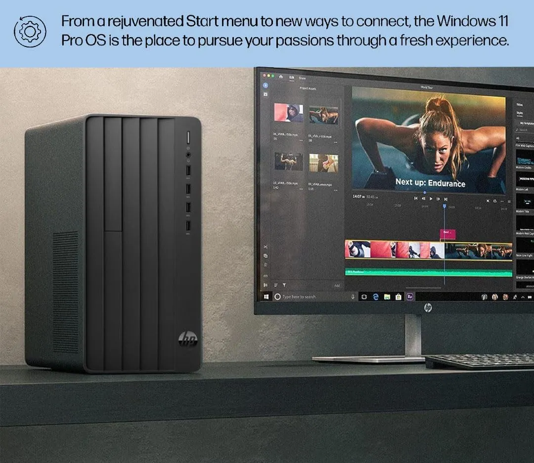 HP Pro 290 G9 Business Computer, 12th Gen Intel Processor, 4K Monitor Support, HDMI, Wi-Fi, Windows 11 Pro (Intel Core i7-12700, 32GB RAM | 1TB SSD)