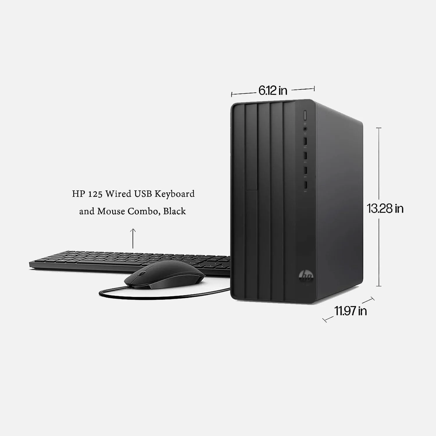 HP Pro 290 G9 Business Computer, 12th Gen Intel Processor, 4K Monitor Support, HDMI, Wi-Fi, Windows 11 Pro (Intel Core i7-12700, 32GB RAM | 1TB SSD)