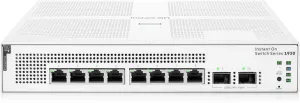 HPE Networking Instant On Switch Series 1930 8-Port Gb Smart-Managed Layer 2  Ethernet Switch with PoE | 8X 1G | 2X SFP | 8X CL4 PoE 124W | US Cord (JL681A#ABA)