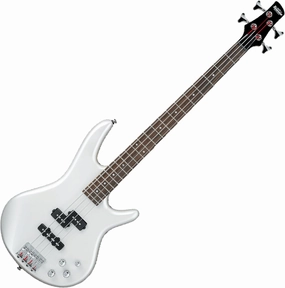 Ibanez GSR200 Electric Bass Guitar, Pearl White Finish