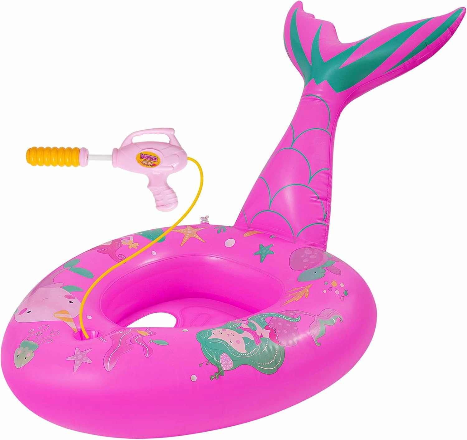 Inflatable Floating Pool Toys for Kids Pool Float Swimming Ring Beach Water
