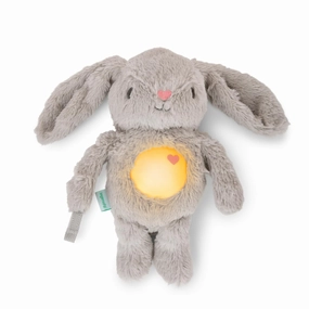 Ingenuity Sylvi Cuddle Pal Daytime Baby Soother​, Cry Activated, 8 Soothing Songs, 0 M - Plush Bunny
