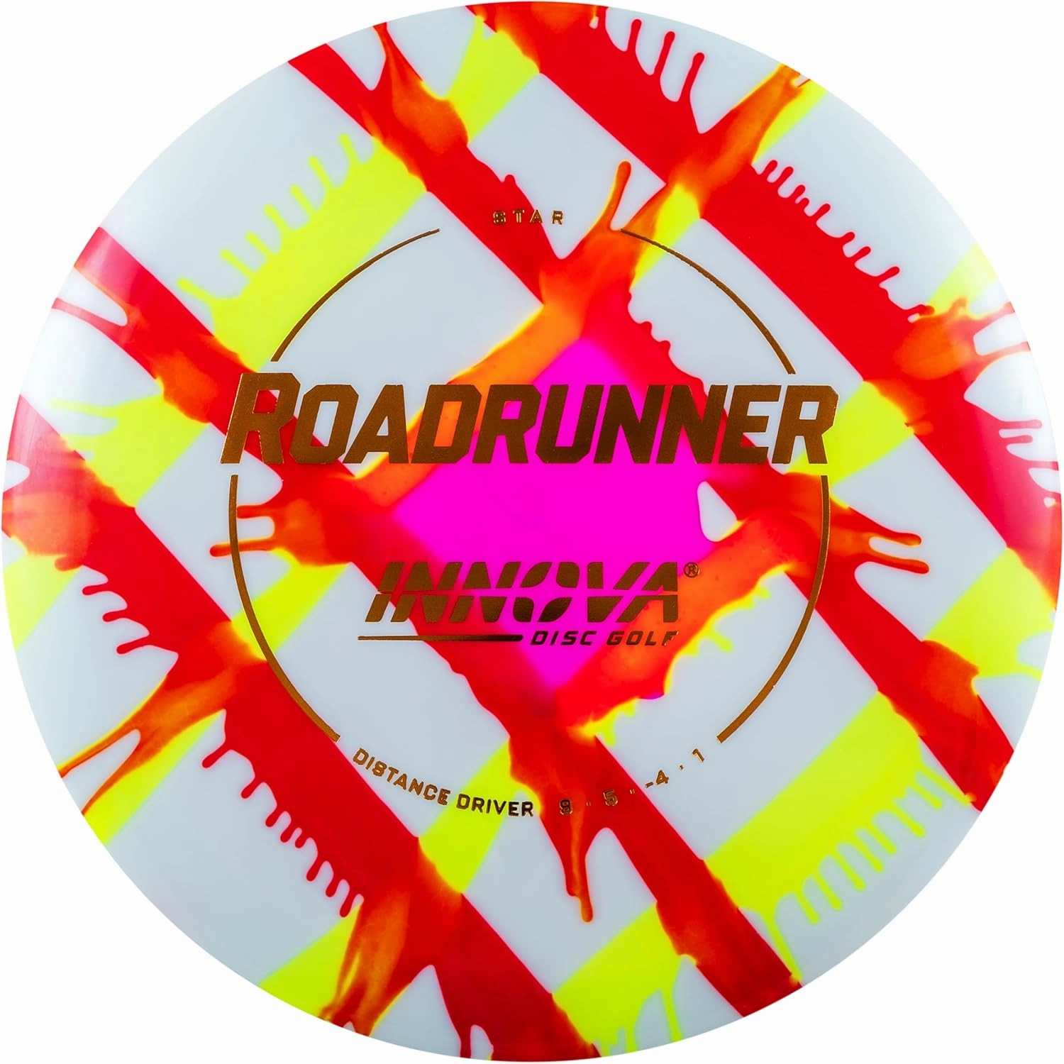 Innova I-Dye Star Roadrunner Long Range Distance Disc Golf Driver - Colors and Designs Will Vary