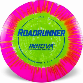 Innova I-Dye Star Roadrunner Long Range Distance Disc Golf Driver - Colors and Designs Will Vary