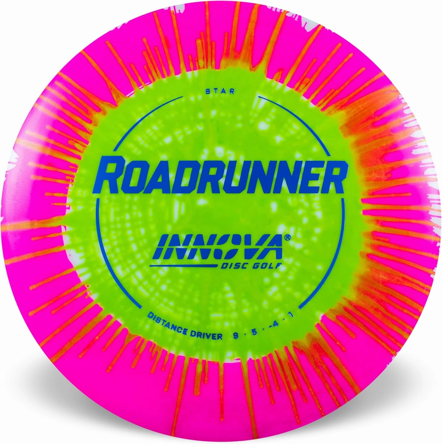Innova I-Dye Star Roadrunner Long Range Distance Disc Golf Driver - Colors and Designs Will Vary