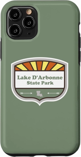 iPhone 11 Pro Lake D'Arbonne State Park Louisiana Sunburst Badge Vacation Case