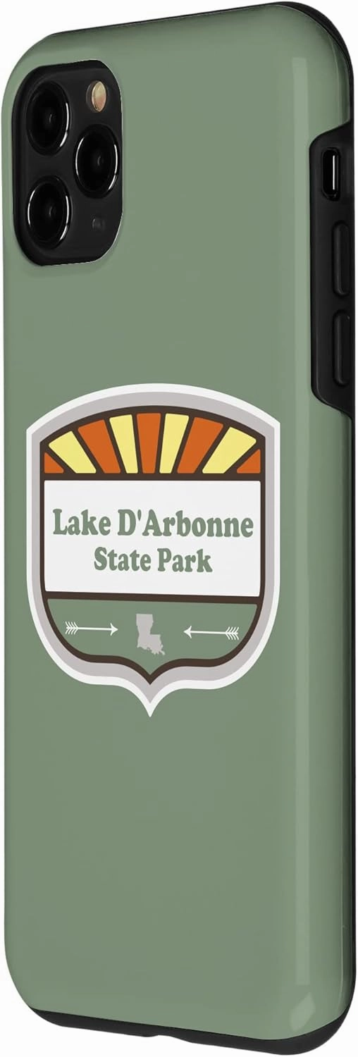 iPhone 11 Pro Lake D'Arbonne State Park Louisiana Sunburst Badge Vacation Case