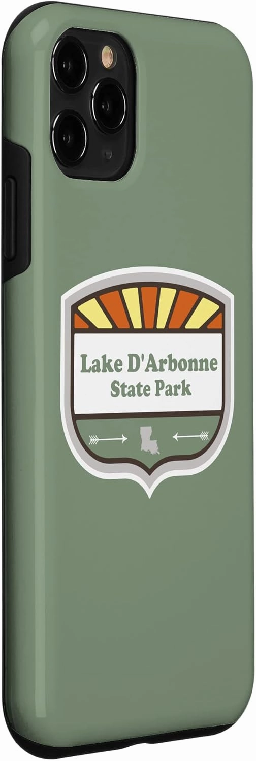 iPhone 11 Pro Lake D'Arbonne State Park Louisiana Sunburst Badge Vacation Case