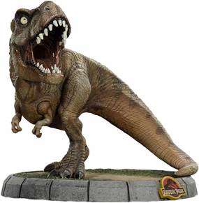 Iron Studios Collectbile Statue Jurassic Park Minico PVC T-Rex Illusion Regular Version 30th Anniversary Figure 15cm 5.8 inches