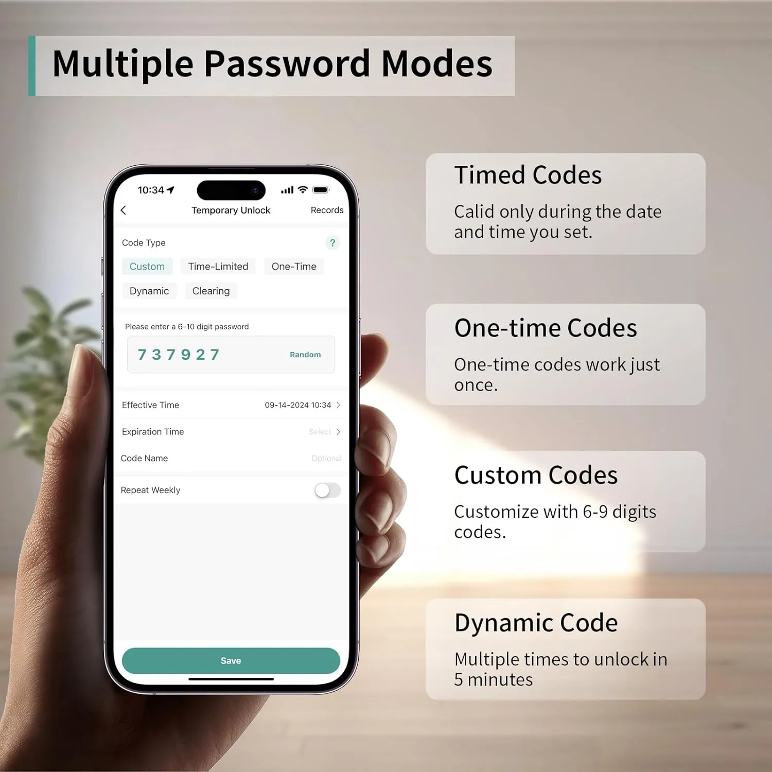 IRONZON Fingerprint Door Lock Smart Door Lock with Keypad with Handle for Home Hotel Office Apartment Bedroom