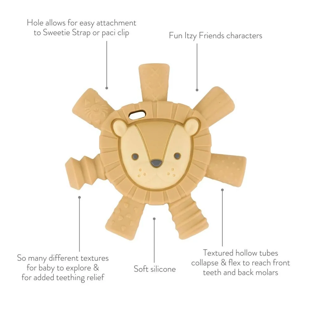 *Itzy Ritzy Molar Teether - Buddy Lion