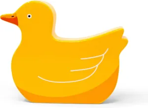 Jack Rabbit Creations Duck Music Box Wooden Musical Figurine Plays Lullaby for Naptime and Bedtime – Encourages Imaginative Play – Farm Animal Birthday and Baby Shower Toy for Toddlers Ages 3 