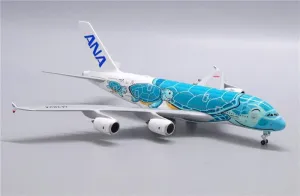 JC Wings ANA Airlines for Airbus A380 JA382A Green Sea Turtle 1/500 DIECAST Aircraft Pre-Built Model