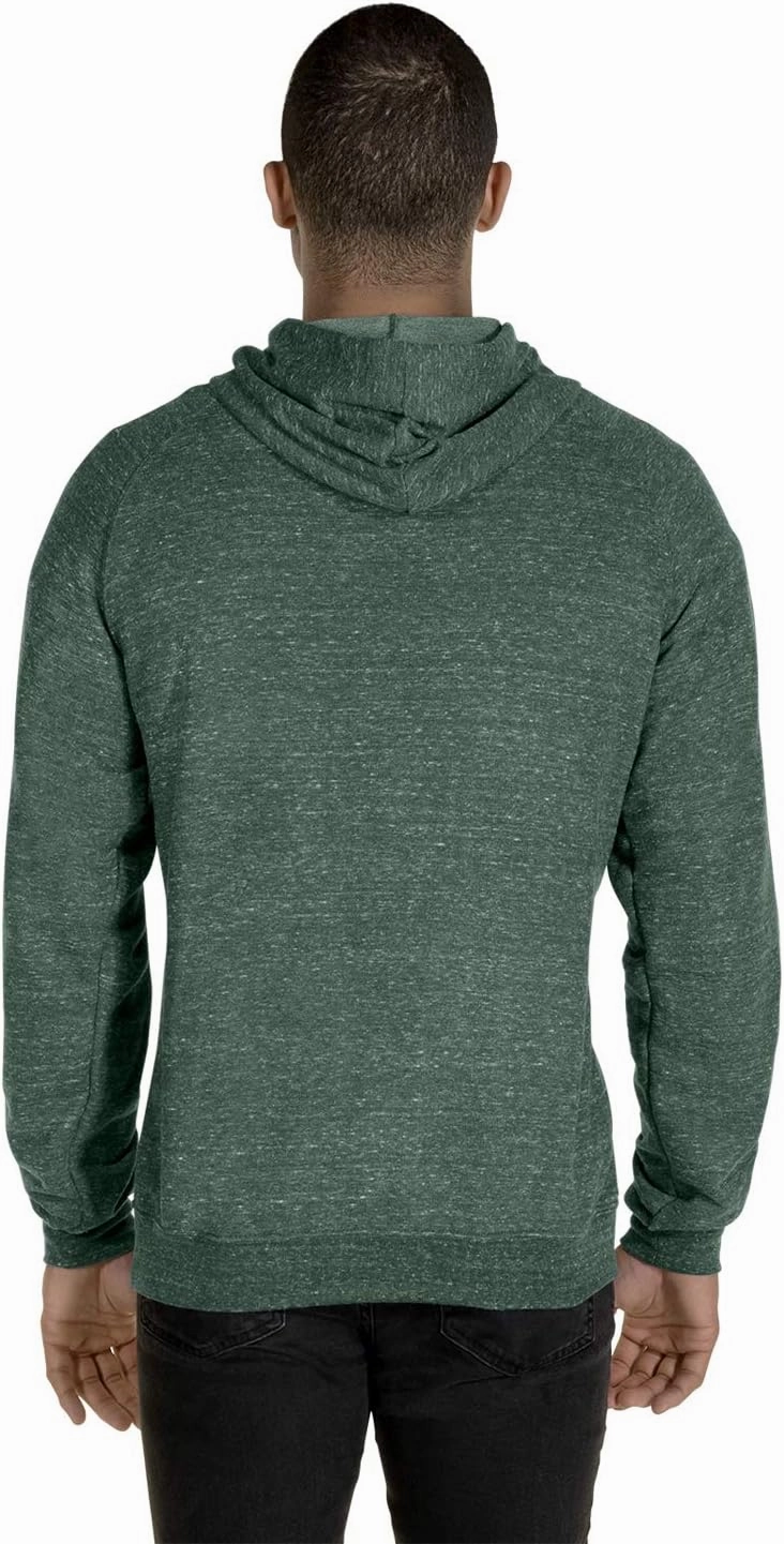 Jerzees - Snow Heather French Terry Raglan Hooded Sweatshirt - 90MR