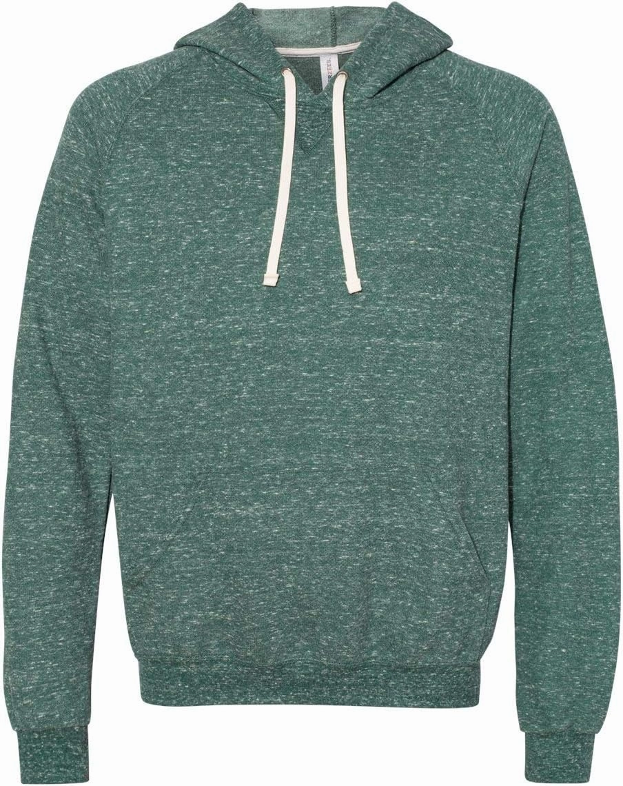 Jerzees - Snow Heather French Terry Raglan Hooded Sweatshirt - 90MR