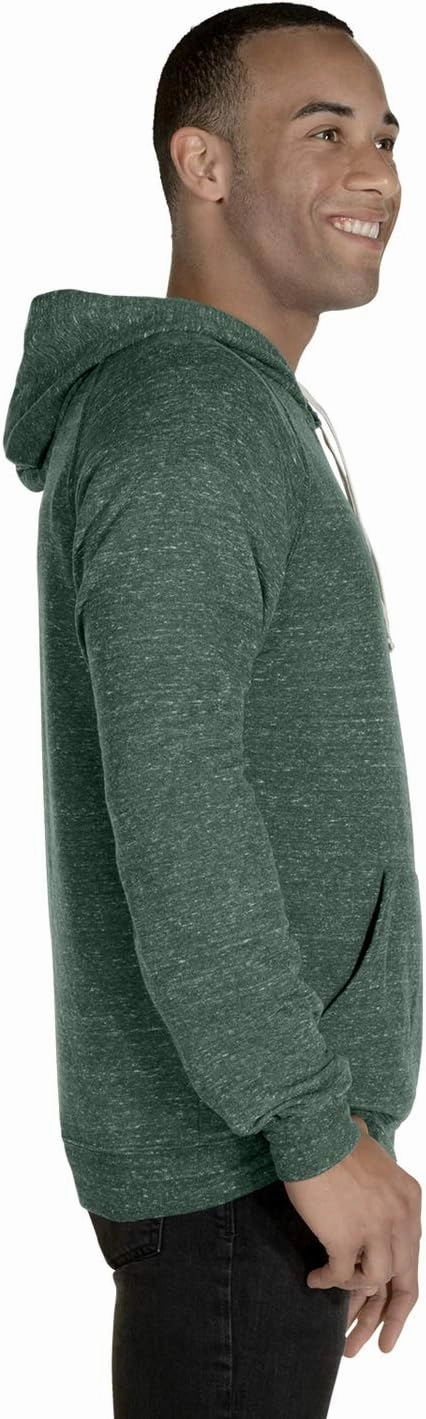 Jerzees - Snow Heather French Terry Raglan Hooded Sweatshirt - 90MR
