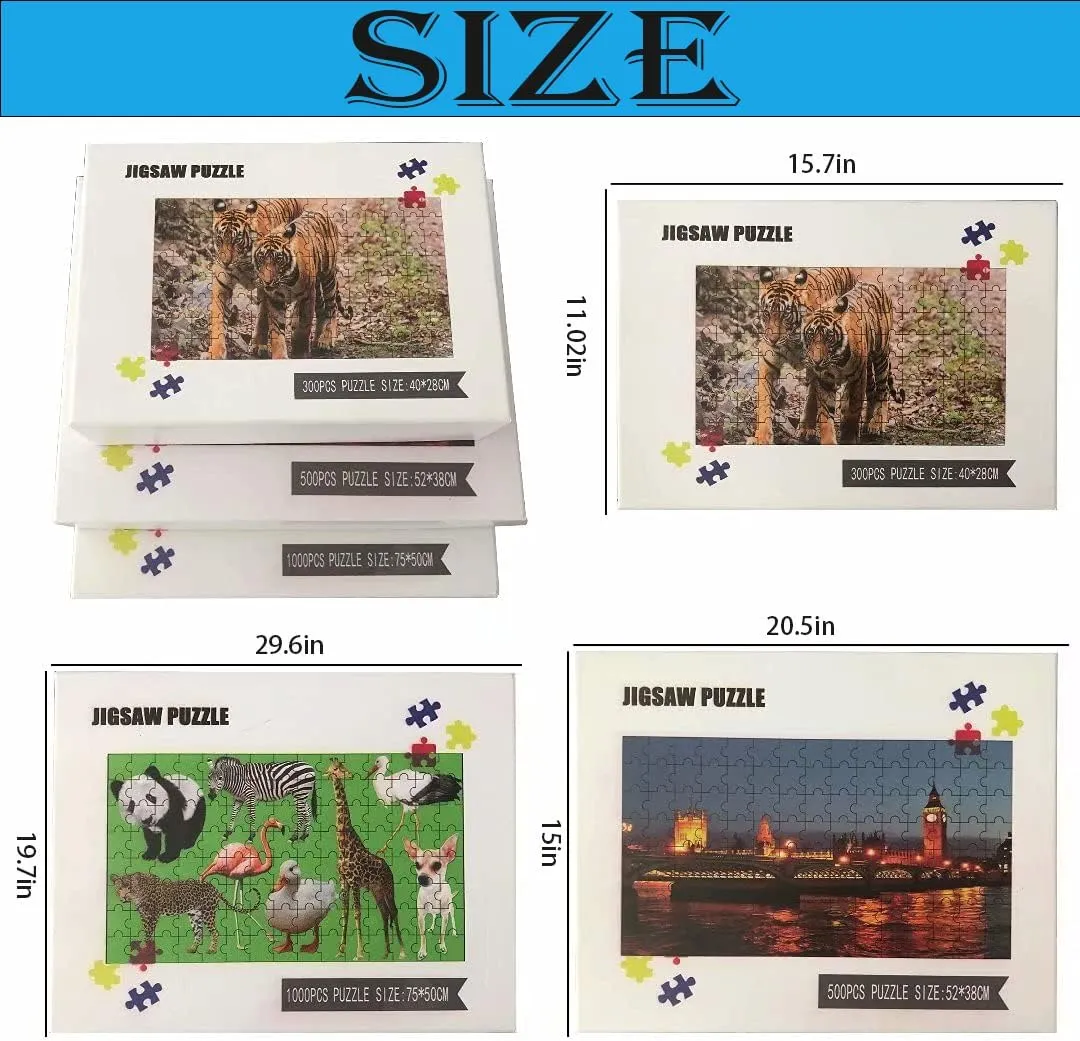 Jigsaw Puzzles 500 Piece Puzzle Art Pink Fish Wooden - Fishing Hard Puzzle - Family Decoration Gift