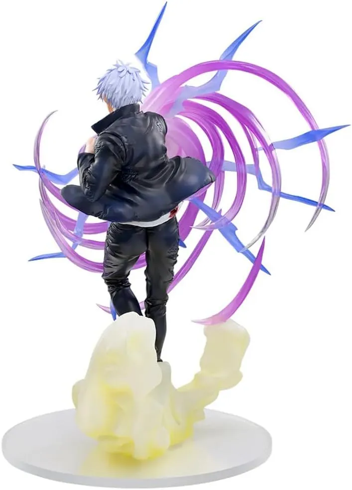 JJK Figure JJK Statue, 20cm Fighting Pose Anime JJK Action Figure Battle Damaged Version JJK Figure Model Handmade Collectible Desktop Decoration Gifts for Fans
