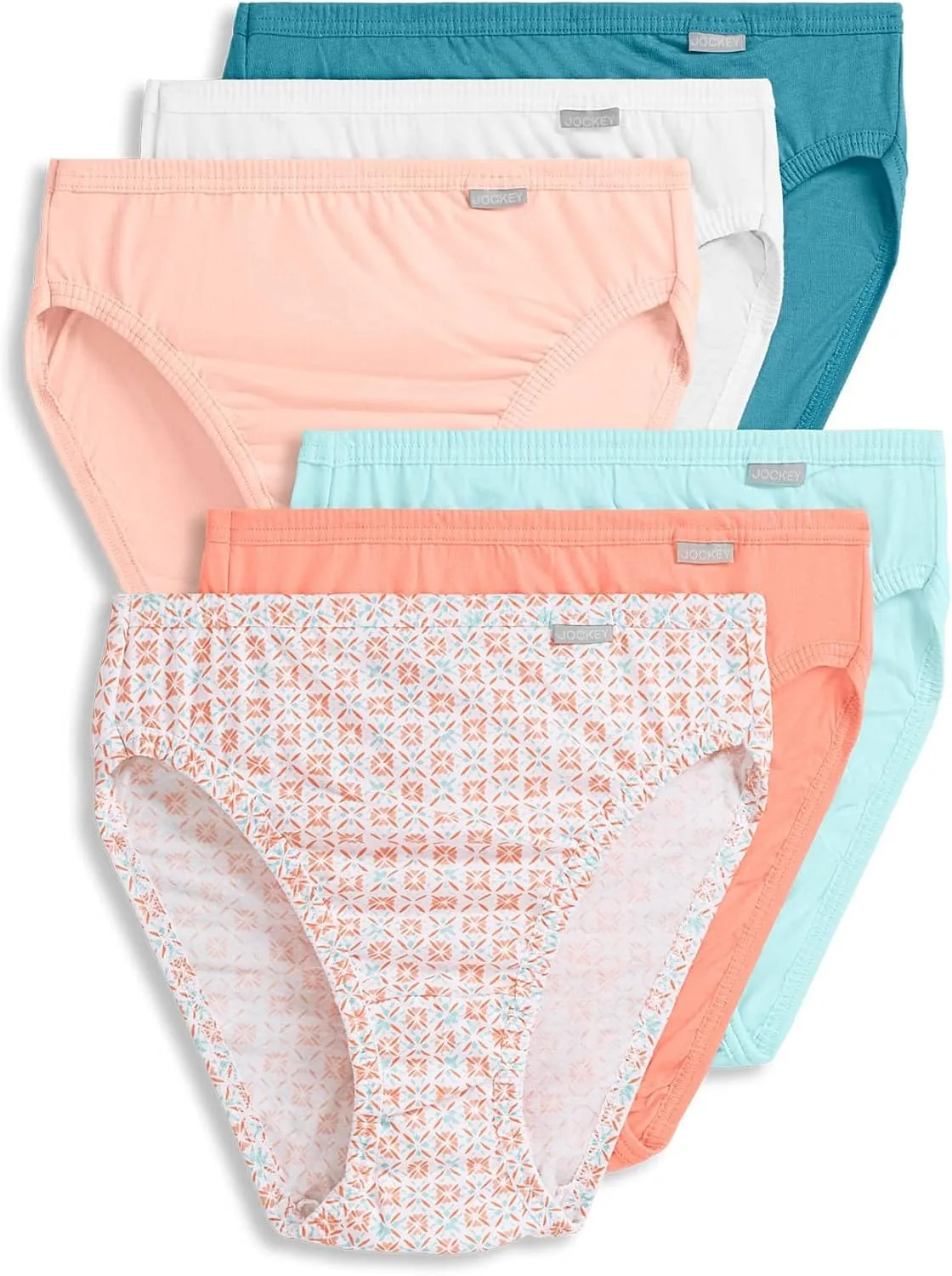Jockey Women's Underwear Elance French Cut - 6 Pack