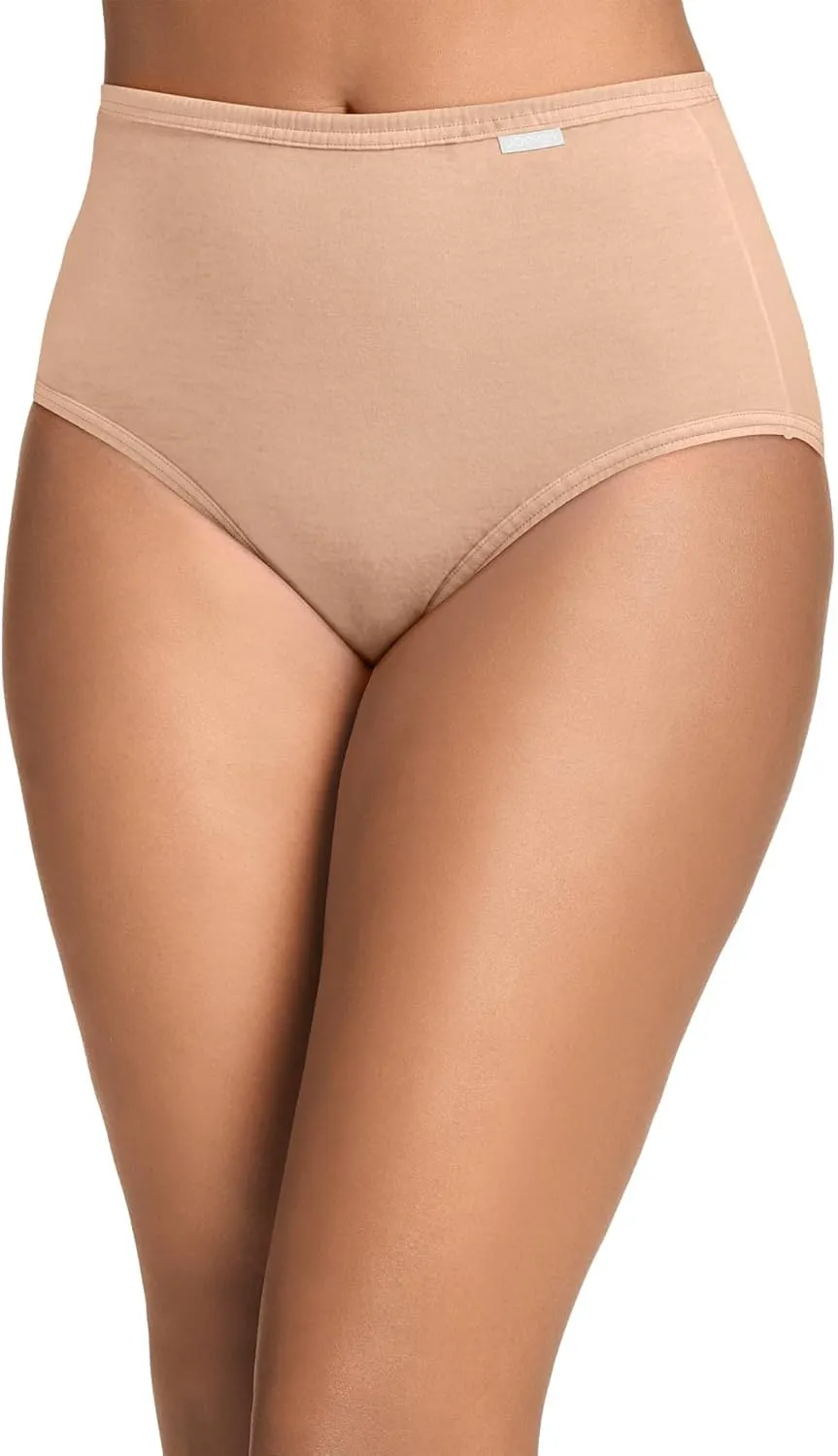 Jockey Women's Underwear Plus Size Elance Brief - 6 Pack