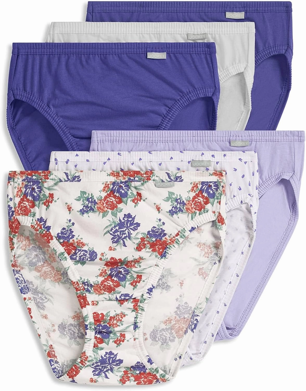 Jockey Women's Underwear Elance French Cut - 6 Pack