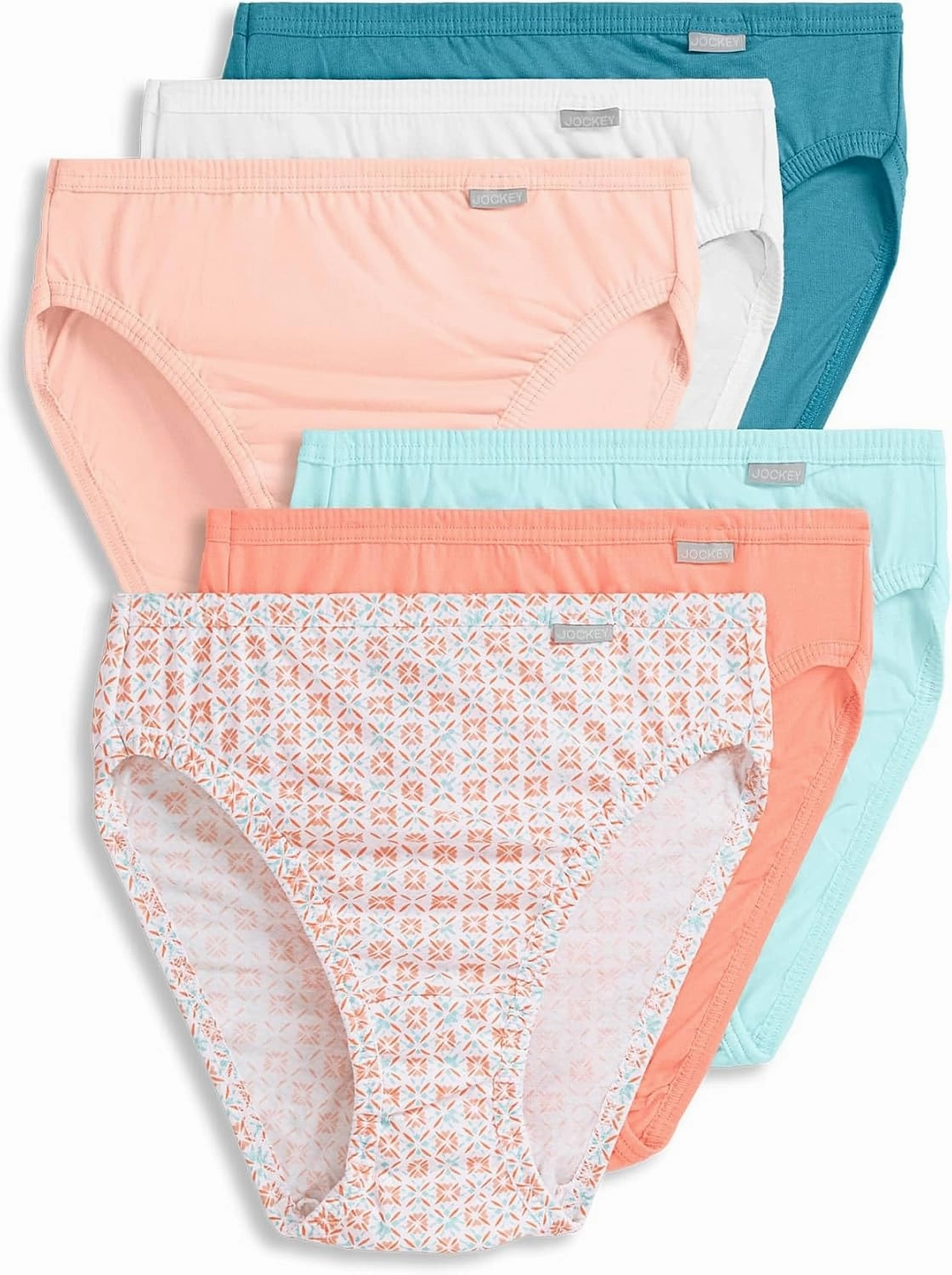 Jockey Women's Underwear Elance French Cut - 6 Pack