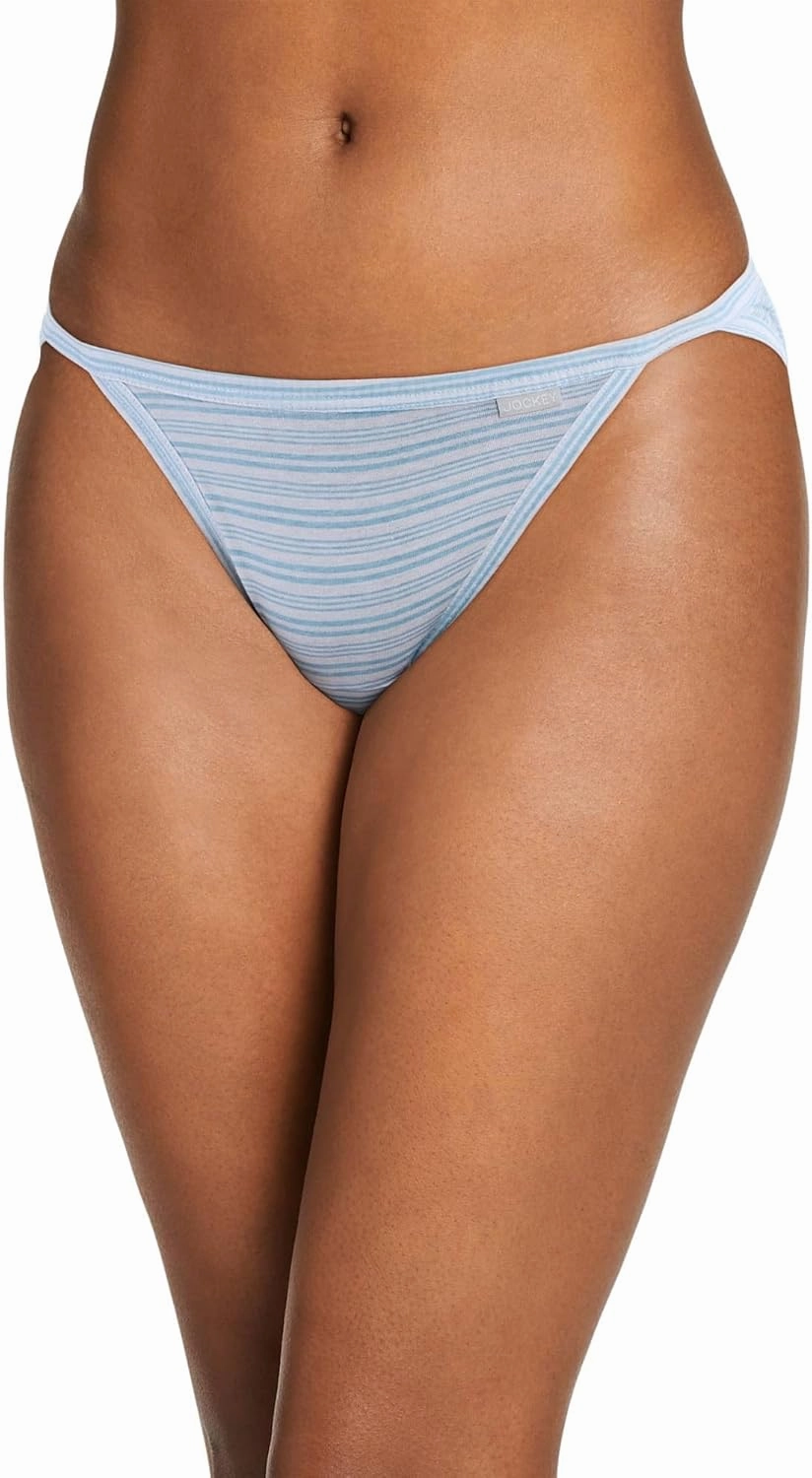 Jockey Women's Underwear Elance String Bikini - 3 Pack