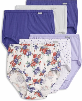 Jockey Women's Underwear Plus Size Elance Brief - 6 Pack