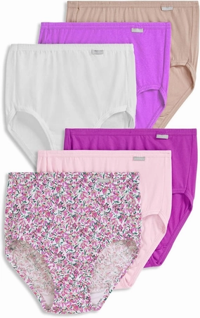 Jockey Women's Underwear Plus Size Elance Brief - 6 Pack