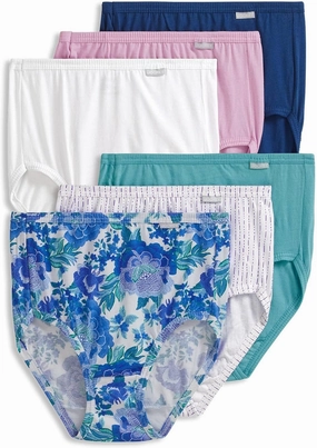 Jockey Women's Underwear Plus Size Elance Brief - 6 Pack