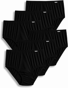 Jockey Women's Underwear Plus Size Elance Brief - 6 Pack