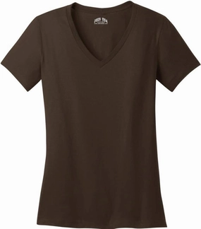 Joe's USA - Ladies Soft V-Neck T-Shirts in Sizes XS-4XL