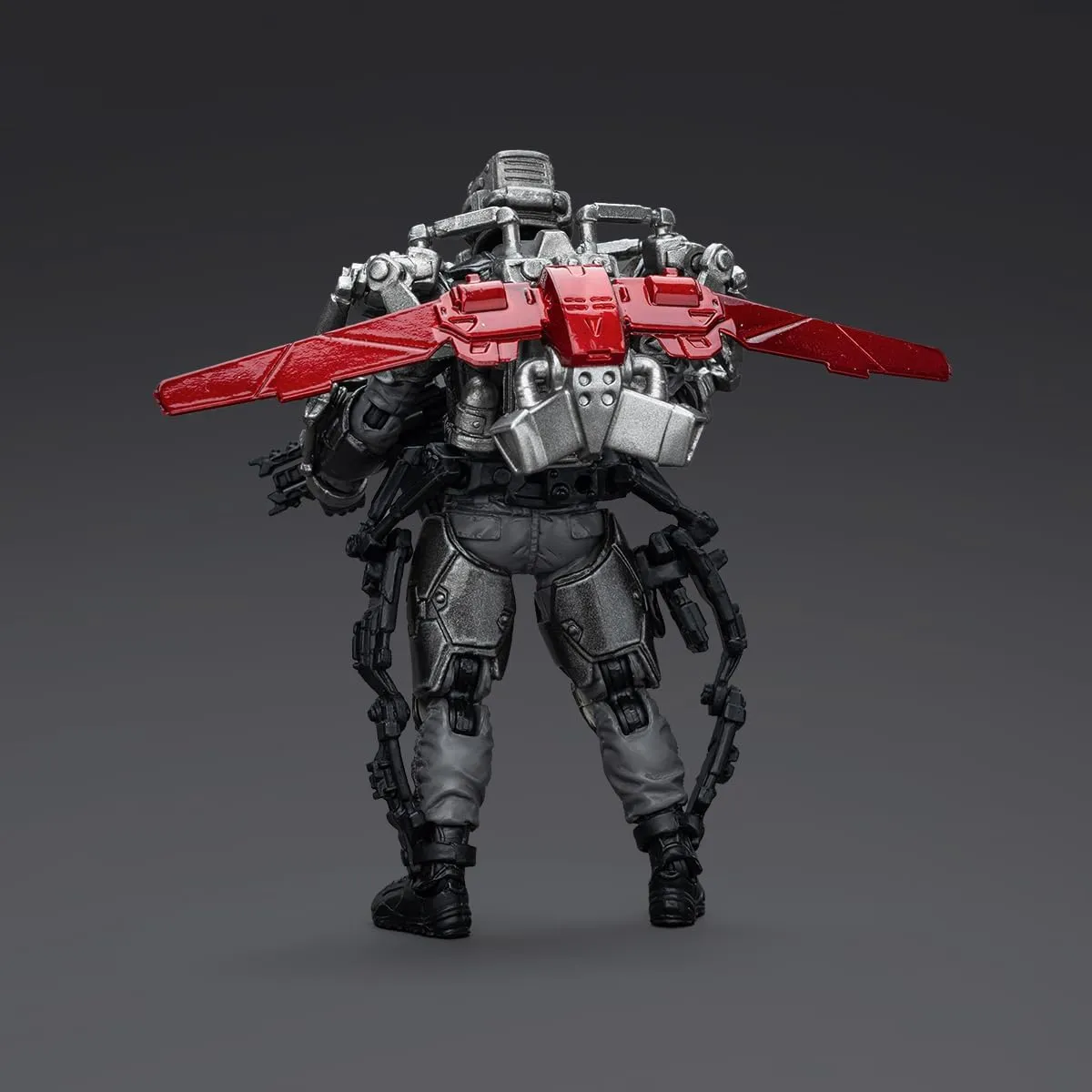 JOYTOY 1/18 Action Figure - Army Builder Promotion Pack Figure 28 -Lone Wolf with Exoskeleton ABS & PVC, Perfect for Collectors & Decor - 4.1 Inch, 3.74 OZ (JT1743)