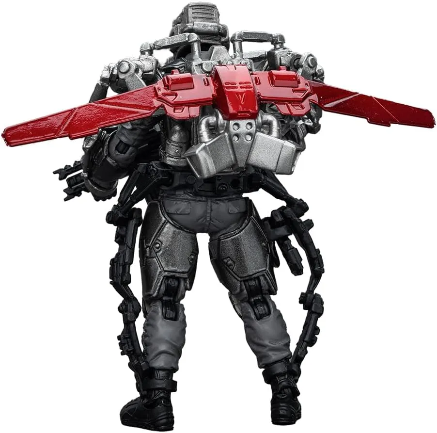 JOYTOY 1/18 Action Figure - Army Builder Promotion Pack Figure 28 -Lone Wolf with Exoskeleton ABS & PVC, Perfect for Collectors & Decor - 4.1 Inch, 3.74 OZ (JT1743)