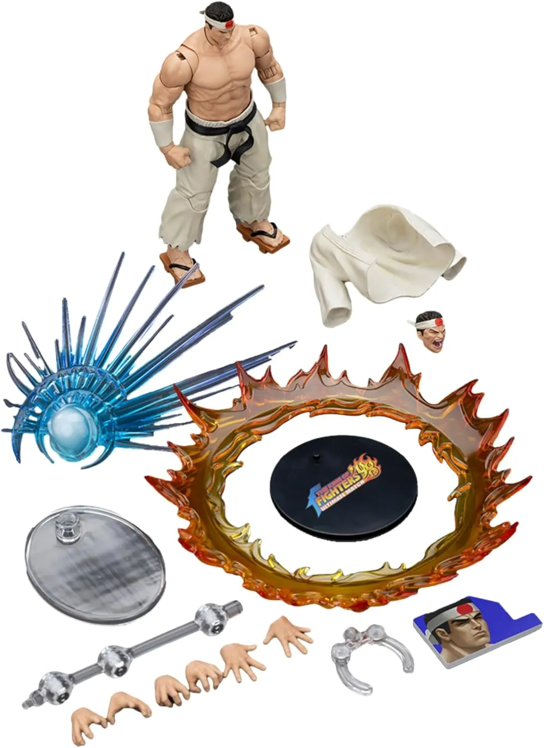 JOYTOY SNK 1/18 Action Figures KOF 98UM Hero Team 3PCS Collectible Model 4.6Inch Partial pre-Sale Amount Available Around Aug.
