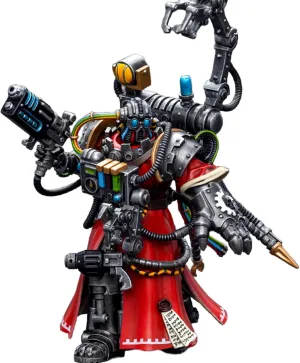 JOYTOY Warhammer 40K 1/18 Action Figures Adeptus Mechanicus Cybernetica Datasmith 4.2Inch Collectible Model