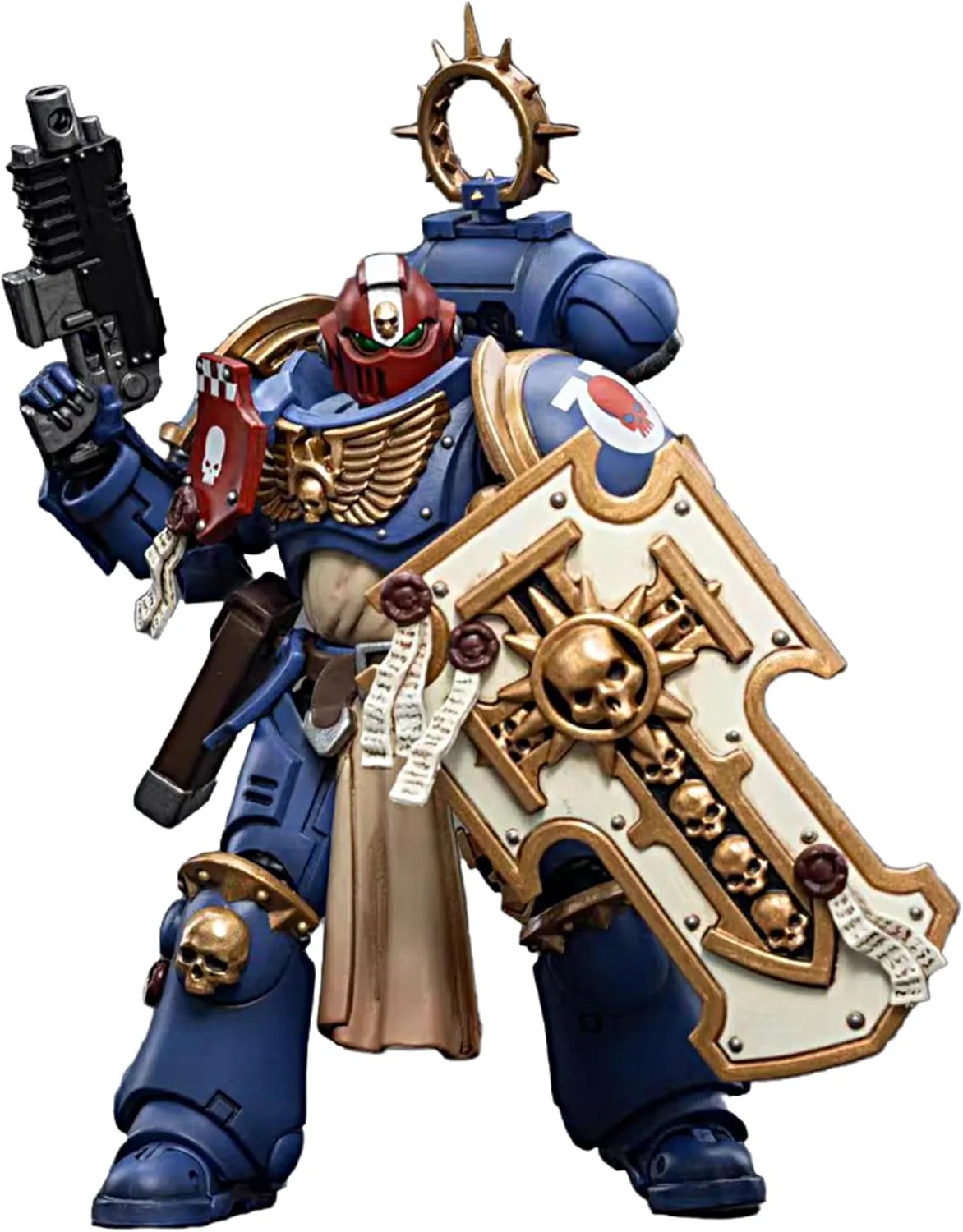 JOYTOY Warhammer 40K 1/18 Action Figures Ultramarines Bladeguard Veteran Brother Sergeant Proximo Collectible Model