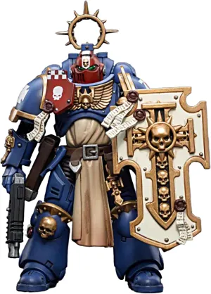 JOYTOY Warhammer 40K 1/18 Action Figures Ultramarines Bladeguard Veteran Brother Sergeant Proximo Collectible Model