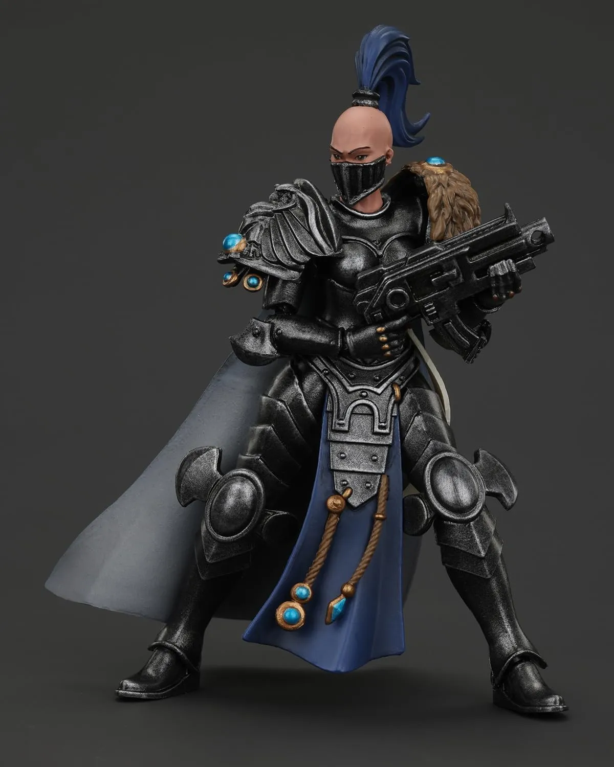 JoyToy Warhammer 40K Genuine License 1:18 Action Figure, Sisters of Silence Argent Lynx Vigilator Cadre Vigilator 1, 4.17 in Collectible Action Figures Kits
