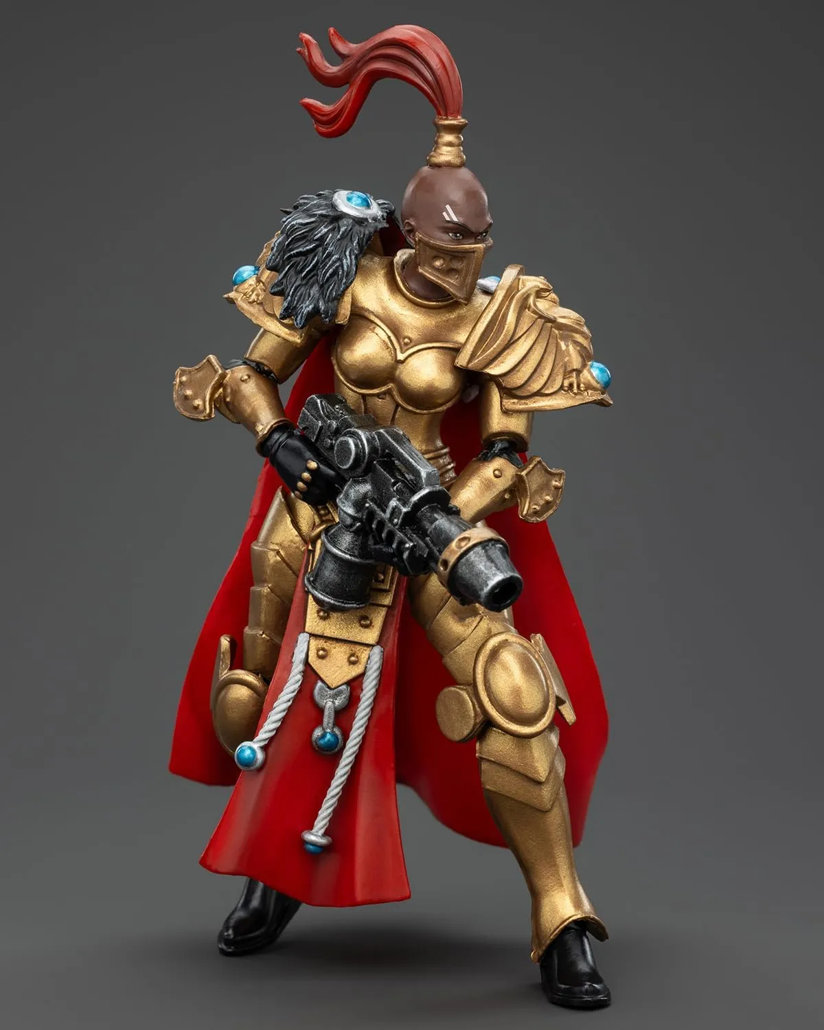 JoyToy Warhammer 40K Genuine License 1:18 Action Figure, Sisters of Silence White Falcons Vigilator Cadre Vigilator 2, 4.17 in Collectible Action Figures Kits